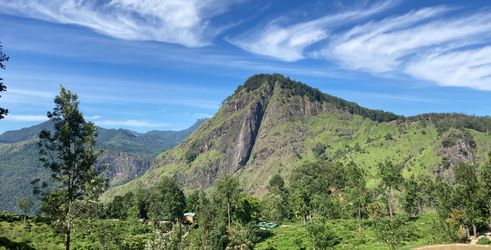 Mooie natuur van Sri Lanka